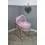Cuddles Collection Bear Palm Moses Basket with Rocking Stand-Pink