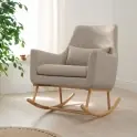 Tutti Bambini Oscar Rocking Chair-Stone/Natural (BOUNTY)