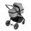 Ickle bubba Comet All-in-One Travel System with Astral Car Seat-Space Grey