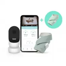 Owlet Monitor Duo Bundle / Smart Sock 3 + Cam 2 - Sleepy Sage