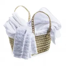 Clair De Lune Marshmallow My First Moses Gift Set-White