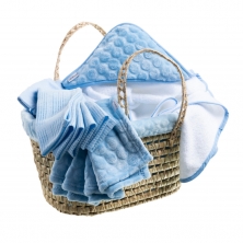 Clair De Lune Marshmallow My First Moses Gift Set-Blue