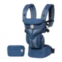 Ergobaby Omni 360 Cool Air Mesh Baby Carrier-Blue Blooms