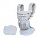 Ergobaby Omni 360 Cool Air Mesh Baby Carrier-Blue Blooms (2022)