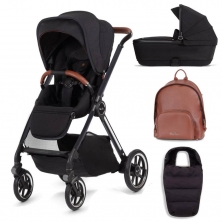 Silver Cross Reef First Bed Folding Carrycot & Fashion Pack-Orbit