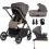 Silver Cross Reef First Bed Folding Carrycot & Travel Pack-Earth
