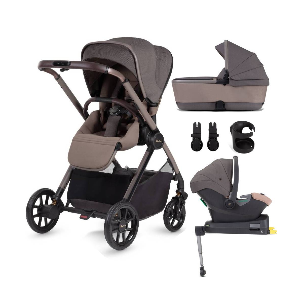 Silver Cross Reef First Bed Folding Carrycot & Travel Pack