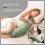 Babymoov U-shape Maternity Pillow (2 covers) - Green Dandelions