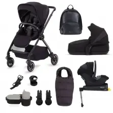 Silver Cross Dune With Compact Folding Carrycot & Ultimate Pack - Space