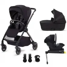 Silver Cross Dune With Compact Folding Carrycot & Travel Pack - Space