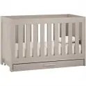 Venicci Forenzo Cot Bed with Undrawer-Truffle Oak