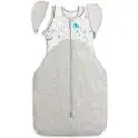 Love To Dream Moon & Stars Swaddle Up Cotton Warm Transition Bag-White/Grey (Size - Large)