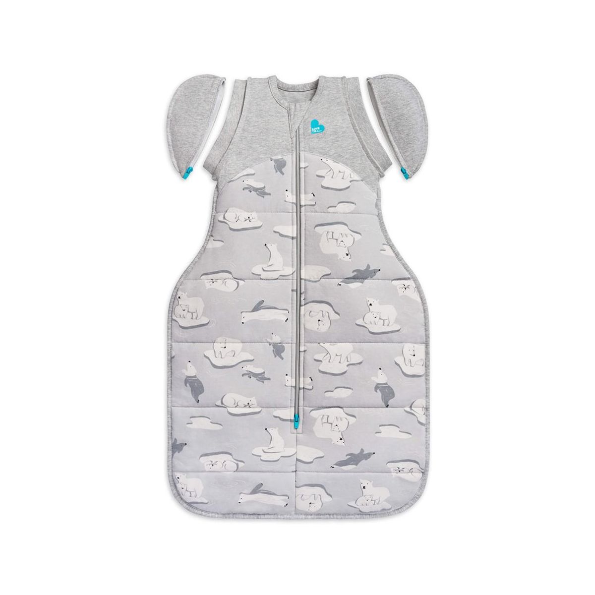 Love To Dream Polar Bear Swaddle Up Extra Warm Transition Bag