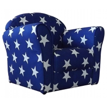 Kidsaw Mini White Stars Armchair-Blue (MAB3)