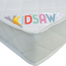 Kidsaw Deluxe Sprung Junior Toddler Mattress-White (MAT2)