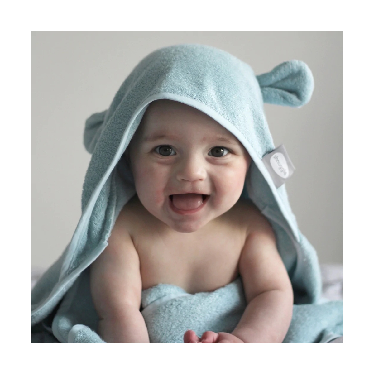 Shnuggle Bath Time Baby Gift SetWhite/Blue (Exclusive to Kiddies Kingdom)