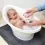 Shnuggle Bath Time Baby Gift Set-White