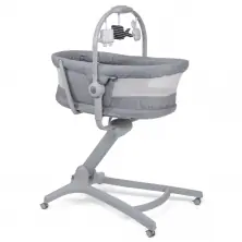 Chicco Baby Hug Air 4in1 Crib, Reclining Chair & Highchair-Titanium