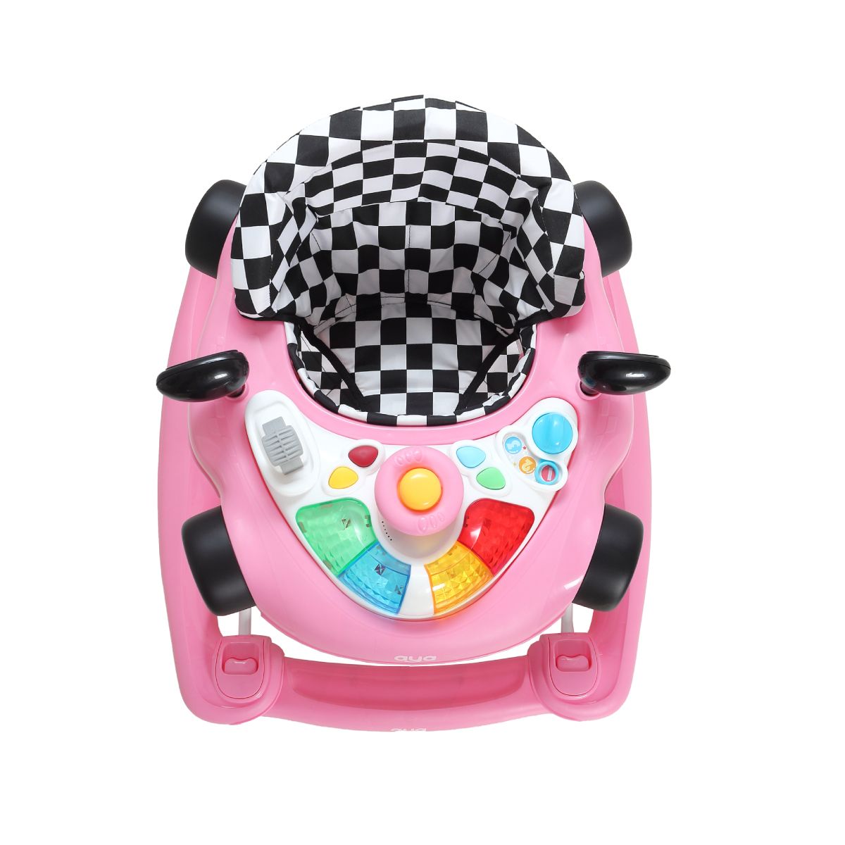 Aya 2in1 Rocker Walker-Pink Racer
