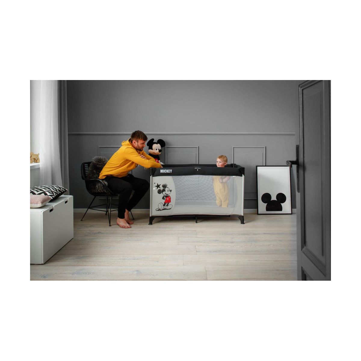 Hauck Disney Dream n Play Travel CotMickey Stars