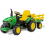 Peg Perego John Deere Ground Force Childrens Ride On Tractor With Trailer