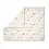 Tutti Bambini Cocoon Cot/Cot Bed Coverlet-White/Brown