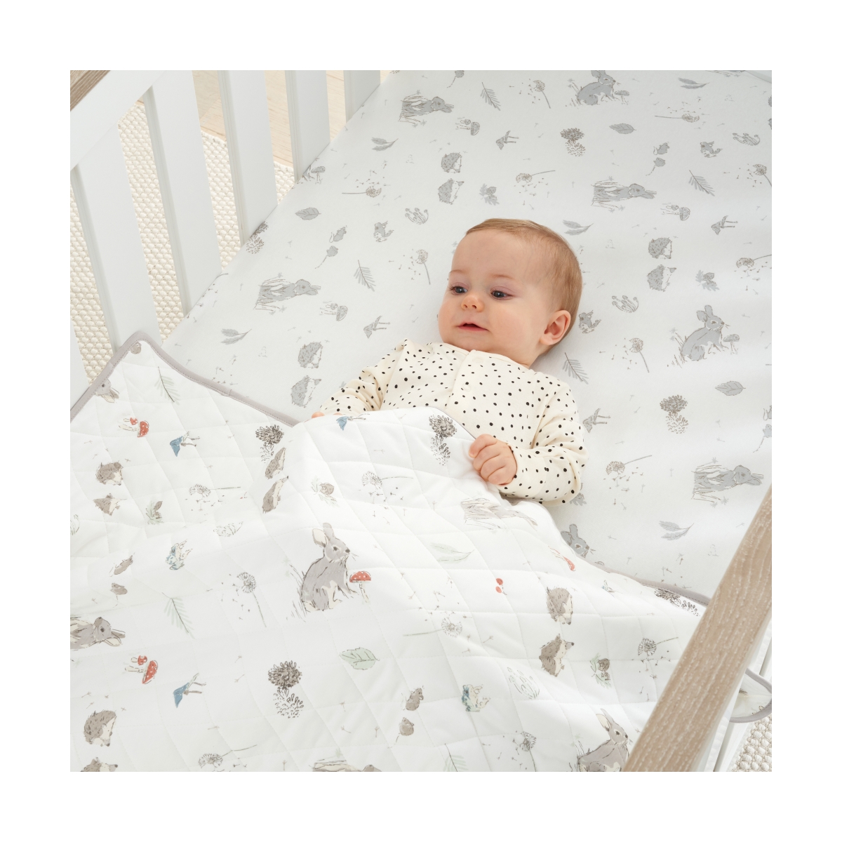 Tutti Bambini Cocoon Cot/Cot Bed Coverlet