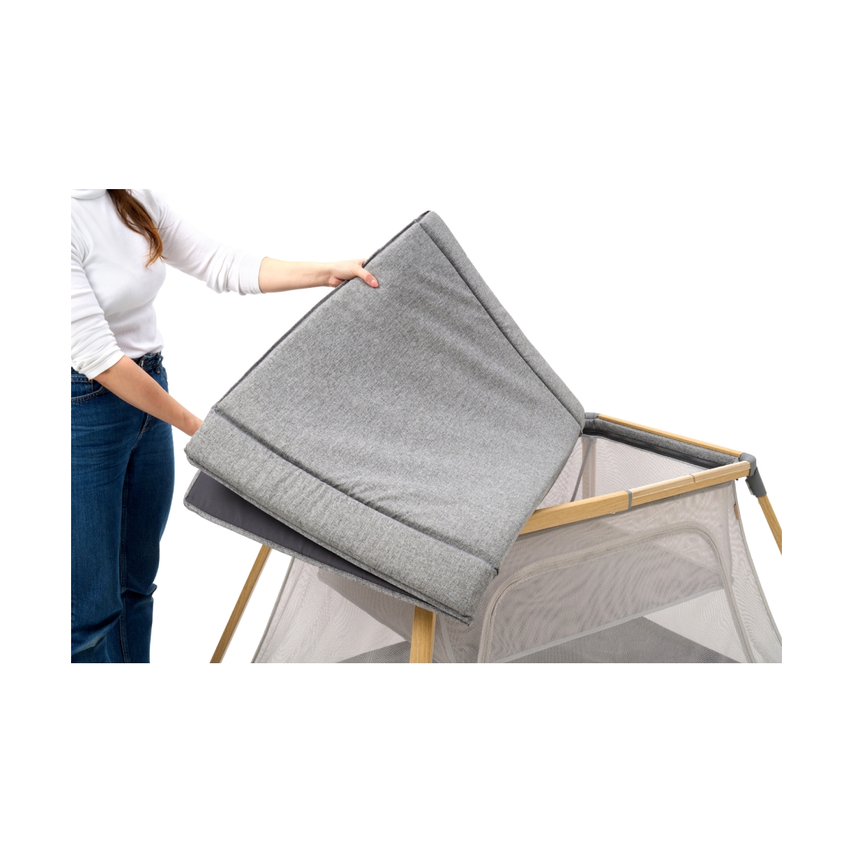Tutti Bambini CoZee Go 3in1 Travel Cot & PlaypenGrey