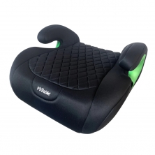 My Babiie iSize Quilted Isofix Booster Car Seat-Black (MBCSBOOSTBL)