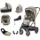 BabyStyle Oyster 3 Champagne Chassis Edition 7 Piece Luxury Travel System-Champagne (New)