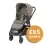 Maxi Cosi Adorra Luxe Stroller with Black Chassis-Twillic Truffle