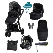 Cosatto Giggle 3in1 i-Size Everything Bundle - Silhouette