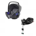 Britax Baby Safe i-Size Car Seat + Base Bundle - Storm Grey**