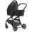 Junior Jones Aylo 12 Piece Travel System with Cybex Aton B2 Car seat and Base One-Grey Marl/Black