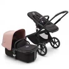 Bugaboo Fox 5 Styled By You Pushchair - Black/Midnight Black/Morning Pink