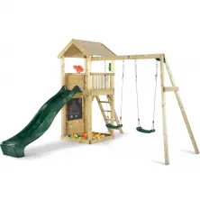Plum Play Wooden Lookout Tower with Swings