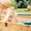 Plum and Play Store It Wooden Sand Pit-Natural