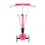 Plum and Play Globber Junior Foldable Scooter-Deep Pink