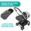 Chicco One4Ever Stroller-Silver Leaf 