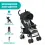 Chicco Echo Stroller Complete-Stone