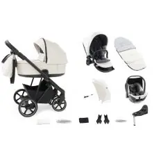 Babystyle Prestige with Vogue Chassis 13 Piece Bundle-Ivory/Black