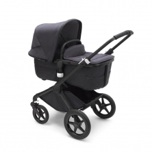 Bugaboo Fox 3 Mineral Complete Pushchair - Black/Washed Black