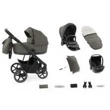 Babystyle Prestige with Vogue Chassis 12 Piece Bundle-Mountain/Brown