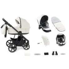 Babystyle Prestige with Vogue Chassis 12 Piece Bundle-Ivory/Black