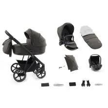 Babystyle Prestige with Vogue Chassis 12 Piece Bundle-Earth/Brown