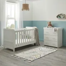 Babymore Caro Mini 2 Piece Roomset-White Wash