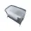 miniuno Toura 10pc Newborn Bundle-Grey Herringbone with Snoozie Bedside Crib & Feed Me Highchair!