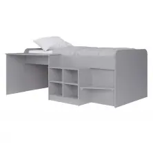 Kidsaw Pilot Cabin Single Storage Bed - Grey