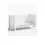 Aya Easydream Leo 2 Piece Cot Bed & Dresser Set-White 