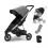 Thule Spring City Complete with Free Accessory Bundle - Aluminium/Grey Melange 